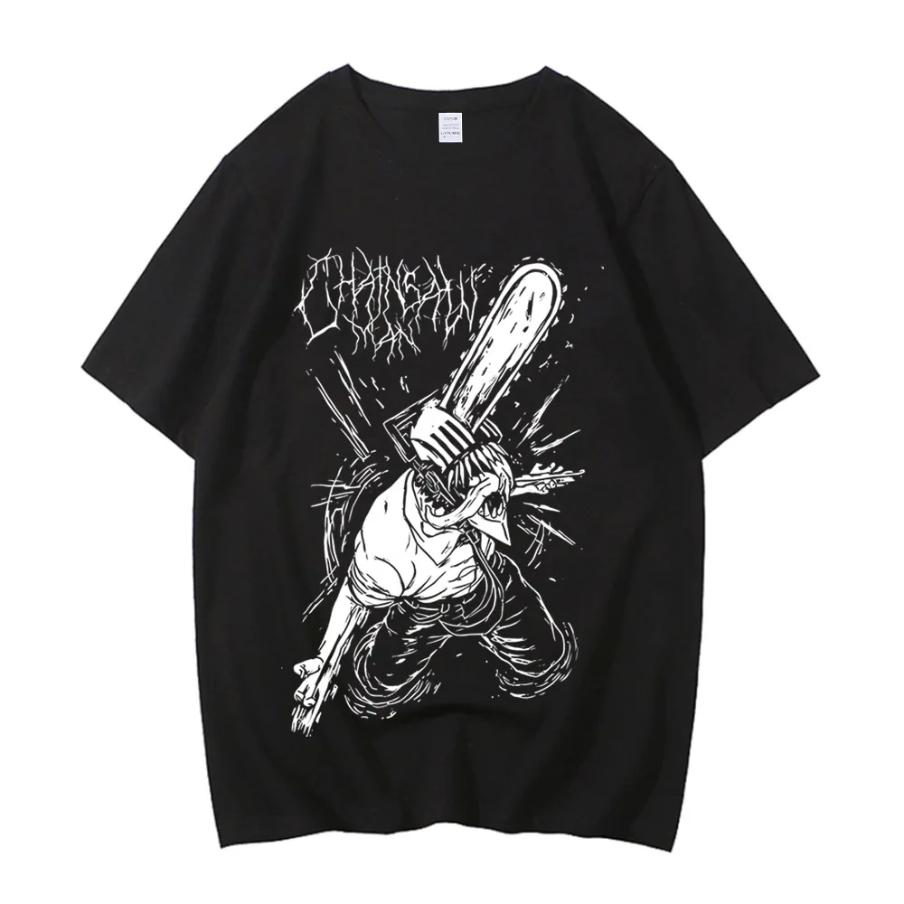 

Лето 2023, футболка Hot Saw для мужчин и женщин, винтажный принт, высокое качество, хлопок, повседневный стиль Харадзюку