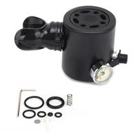 DIDEEP 0.5L Scuba Oxygen Cylinder Breather Valve Adapter for diving Regulator & Underwater Breathing Tube