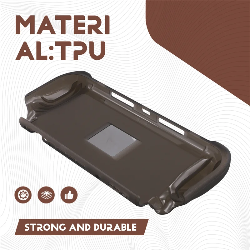 【Design elegante】Para Switch 2 Capa protetora Capa estável TPU Soft Shell para Nintend Switch 2 Game Console Case C