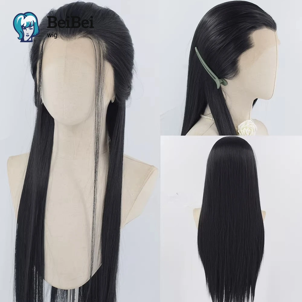 13*4 Lace Wig for Cosplay Long Straight Wigs Traditional Chinese Hairstyles Synthetic Lace Wigs Multiple Colors Are Available