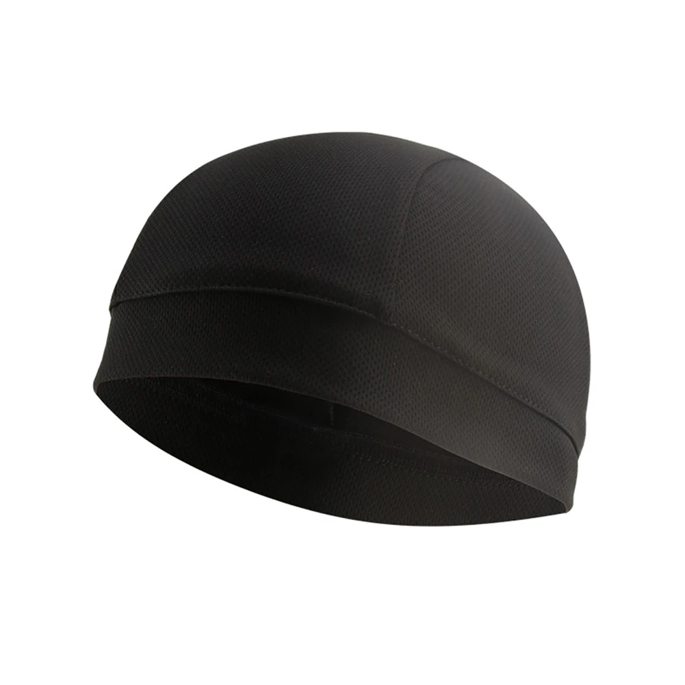 

1pc Quick Dry Cycling Cap Motorcycle Helmet Liner Bike Summer Riding Anti-Sweat Hat Outdoor Sports Breathable Hood Cap