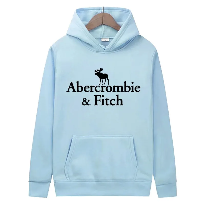 Abercrombie Man Luxury Hoodies Letter Classic Style Men And Women Clothing Winter Autumn Graphic Casual Oversized Pullover Hoode