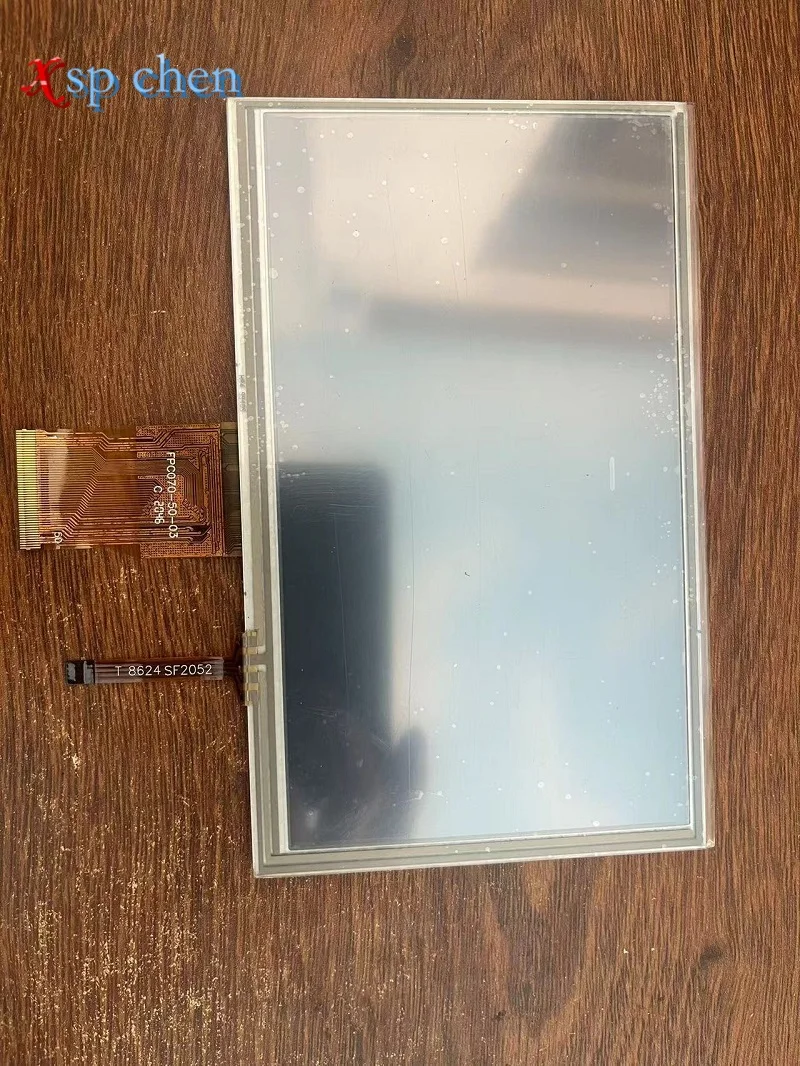 Free Shipping 7-inch serial display screen with 50pin and resistive touch