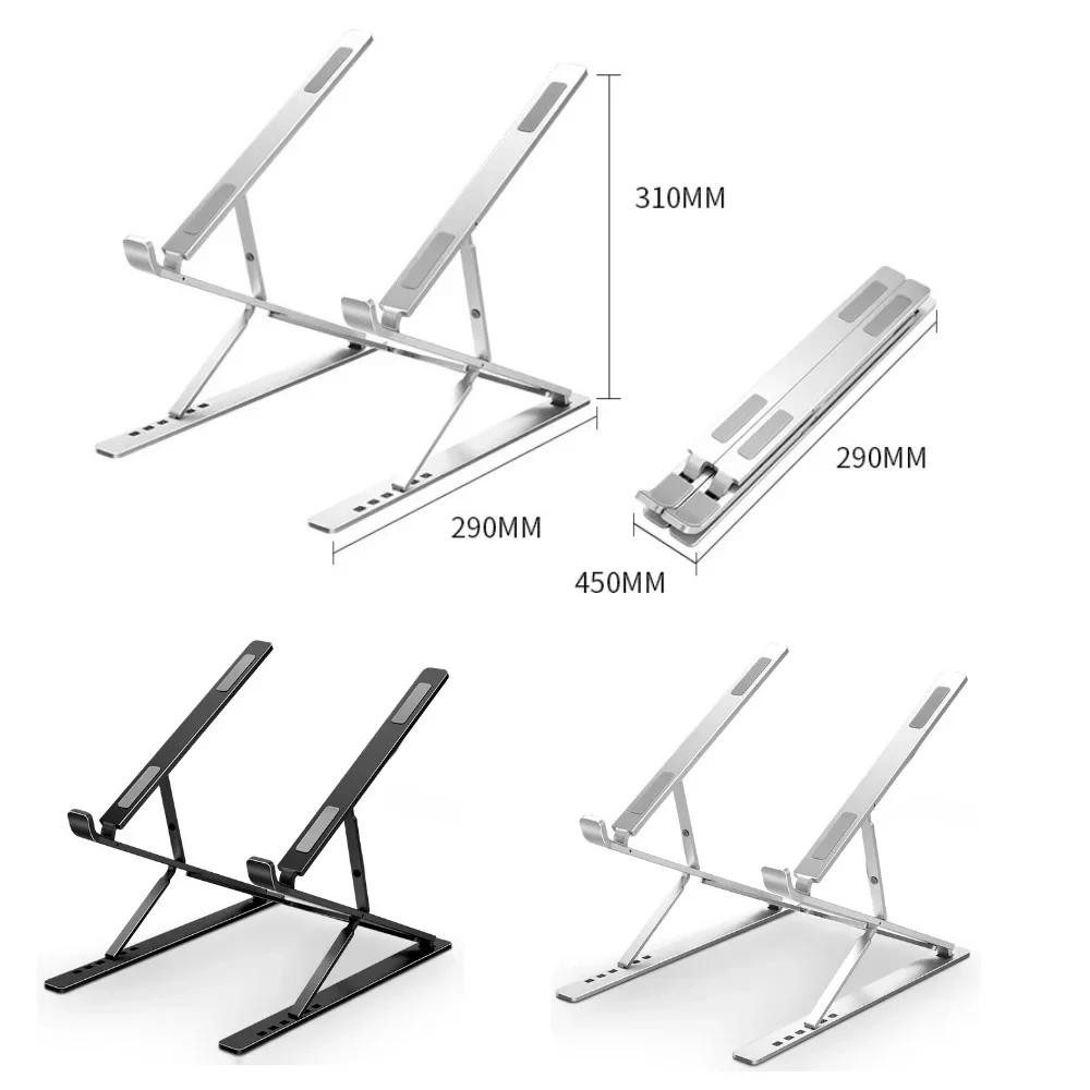 Adjustable Laptop Stand Holder Notebook Base Laptop Table Support For Macbook Xiaomi Computer Portable Folding Table Stand