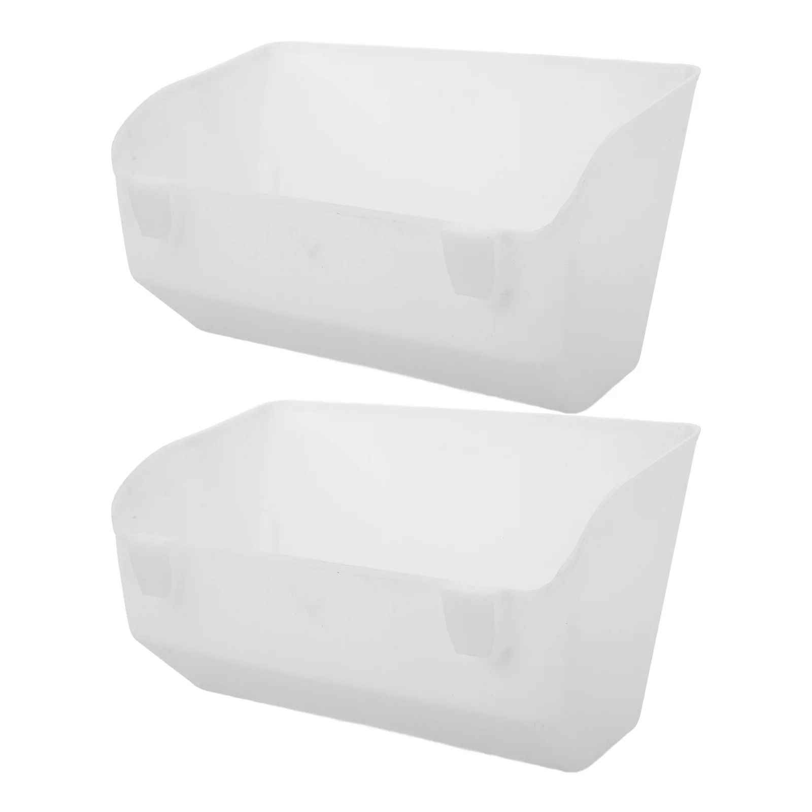 

2Pcs Hanging Feeder Plastic Poultry Chick Chicken Duck Dove Feeding Tool Lightweight Longlasting Farm Equipment