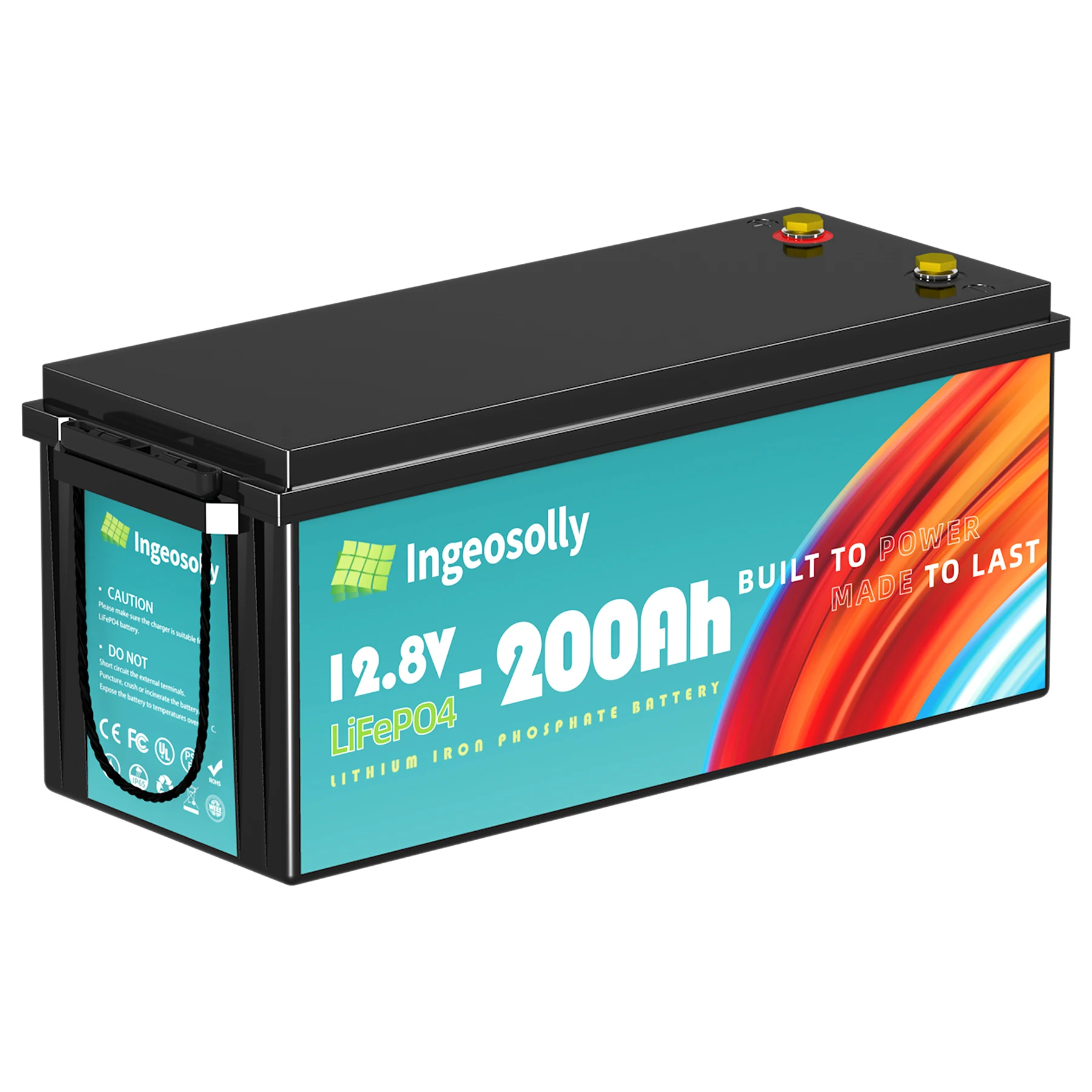 Magazzino locale 12V 100AH 200AH 300AH LiFePO4 Batteria per camper camper Accumulo di energia solare Off-Road Off-grid Barca Motore Inverter