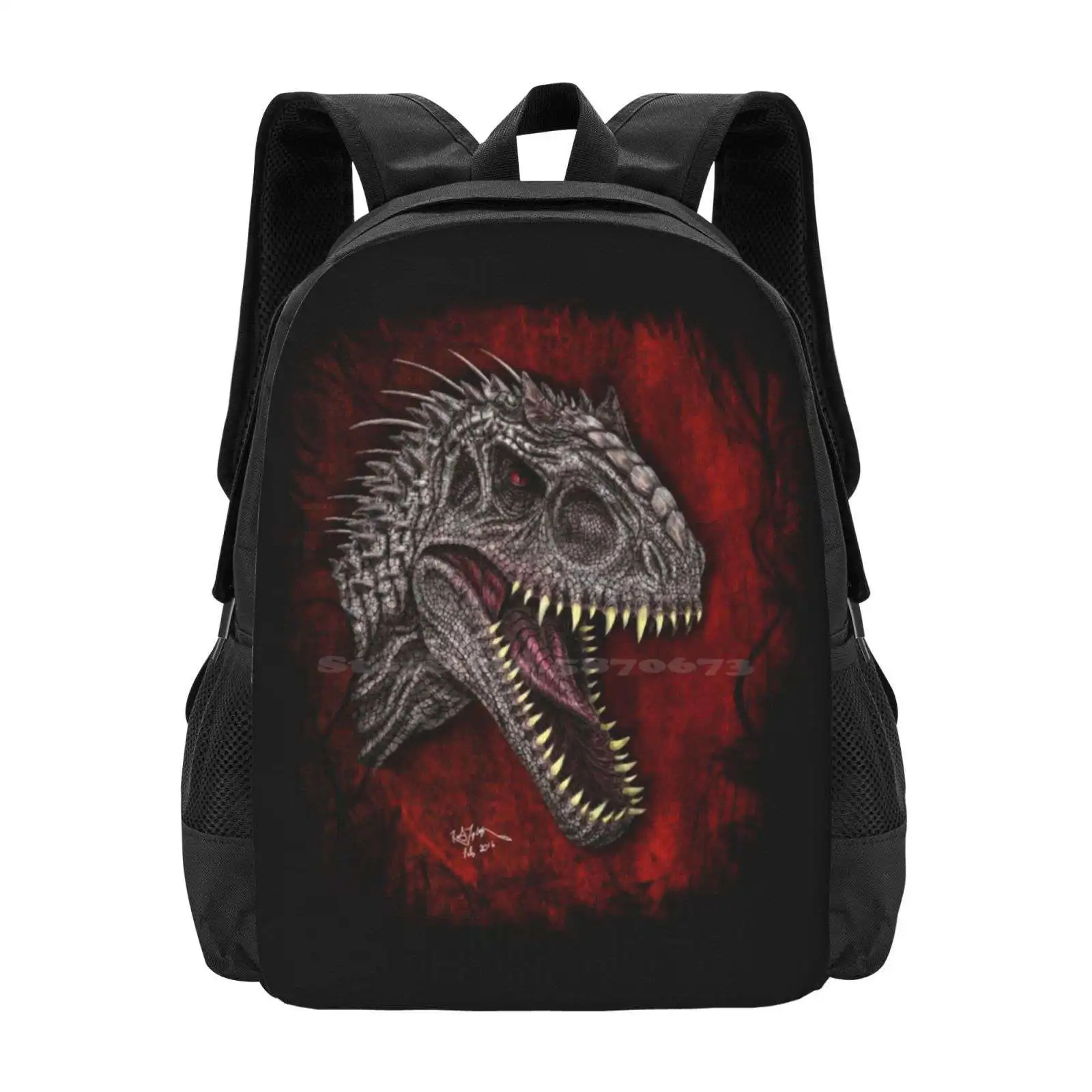 Indominus Rex Schult aschen Reise Laptop Rucksack Indominus Rex Welt Dinosaurier