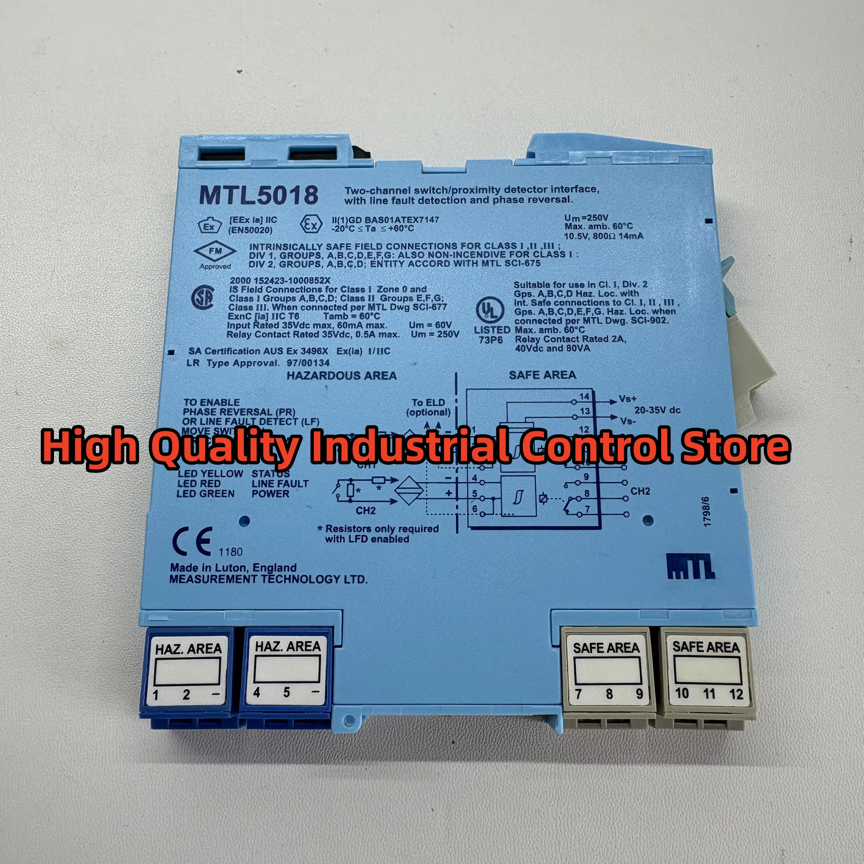 

New in box MTL5018 Switch Proximity Detector