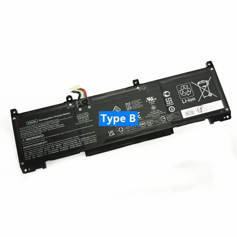 Imagem -03 - Csmhy-hp Bateria do Portátil Novo Rh03xl Probook 430 440 445 630 640 650 g8 Zhan 66 Pro a 14 Série g4 Hstnn-ib9p Hstnn-ob1t