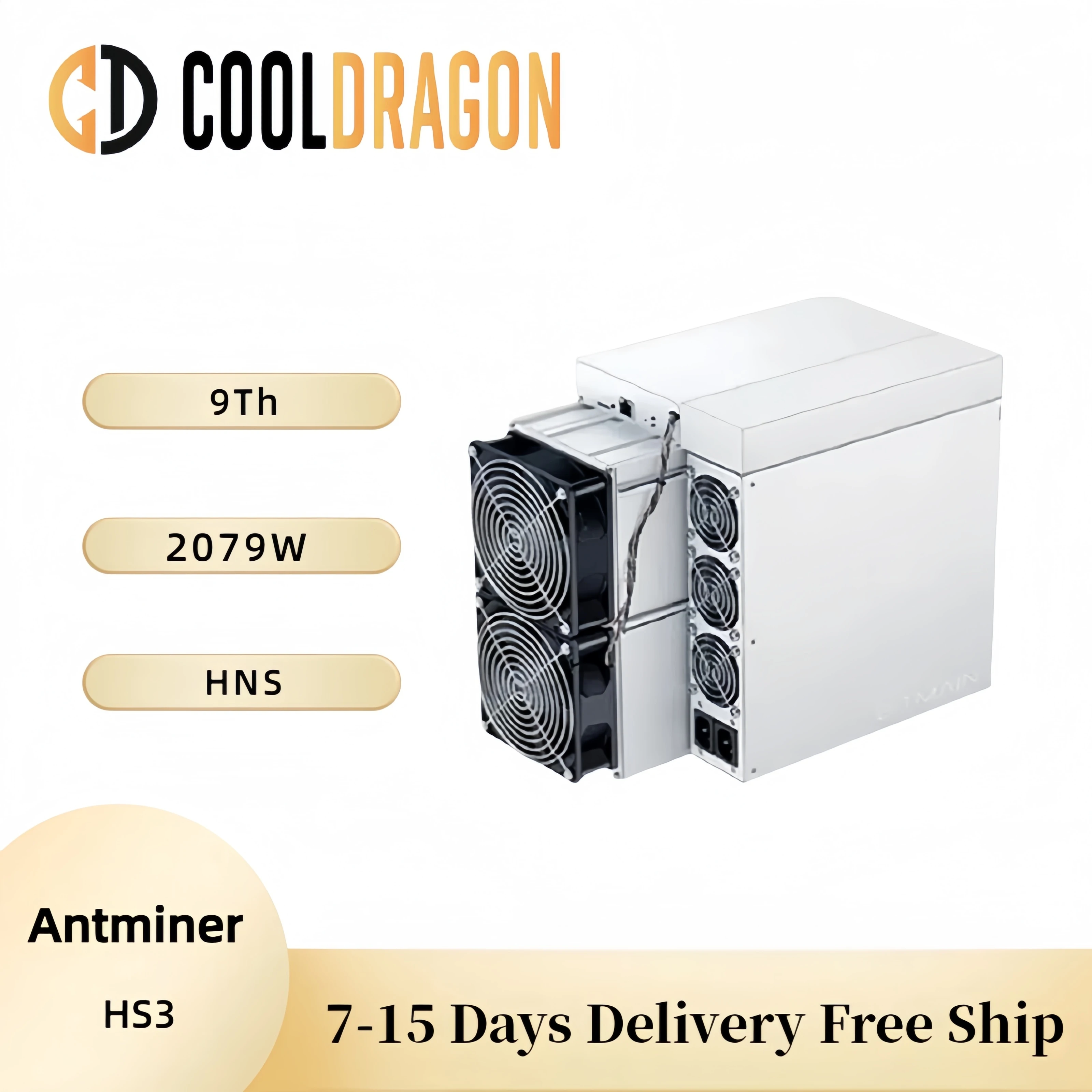 

Antminer HS3 9Th Handshake HNS Miner