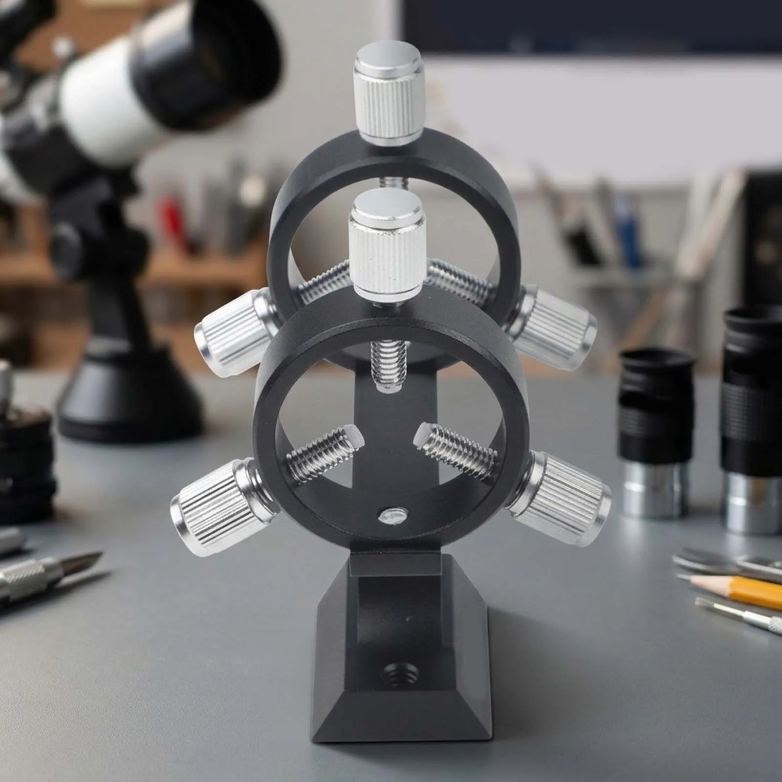 Adjustable Finderscope Finderscope Mount Compact Size Easy Installation Lightweight Design Secure Locking Screws
