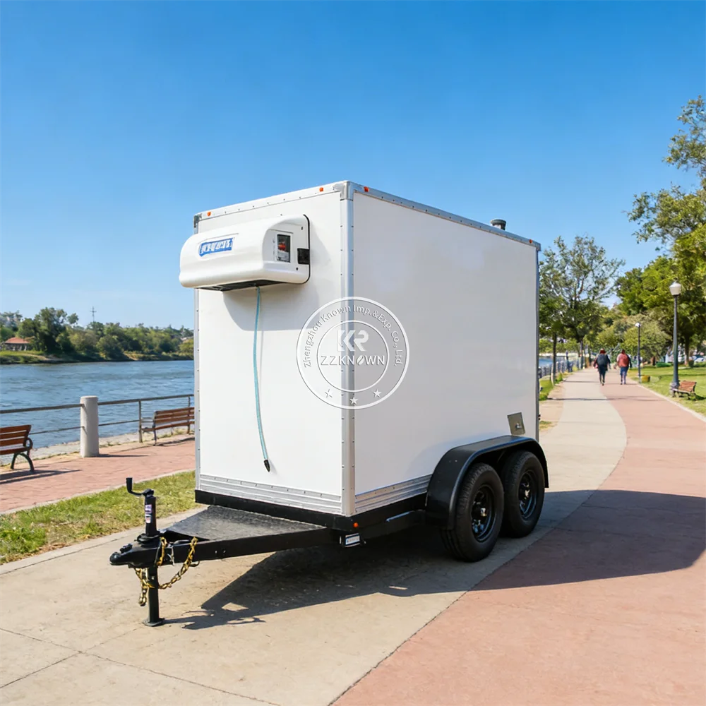 Cold Storage Unit Food Delivery Refrigerated Truck Reefer Trailer Cold Storage Trailer for Cold Chain Distribution