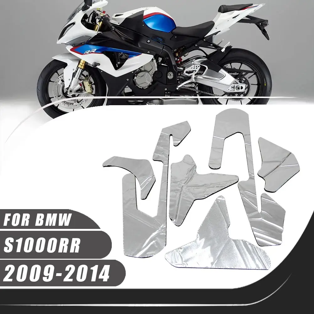 

Motorcycle Accessories Pre-Cut Belly Fairing Heat Shield Mat Insulation Protection For 2009-2014 BMW S1000RR S 1000RR 2013 2012