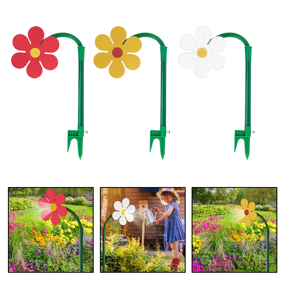 

Sunflower-shaped Sprinkler With Rotating Nozzle Outdoor Sprinkler Lawn Garden Auto Rotating Watering Sprinkler Supplies