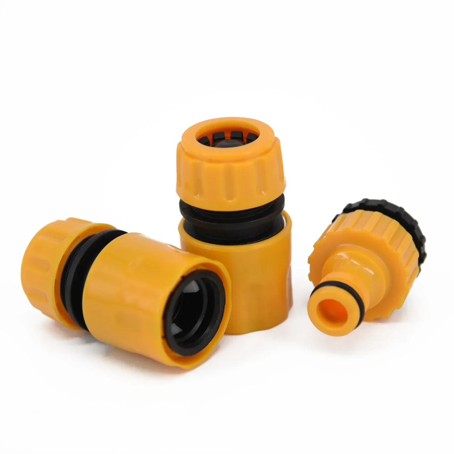 3pcs 1/2 Hose Pipe Fitting Set Quick Garden Water Connector Adaptor Connect Faucet Hose Part Garden Irrigation Lawn Watering