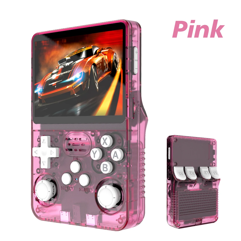 BOYHOM 256G/128G/64G R36S ARKOS 2.0 Retro Handheld Game Console 3.5 ''IPS scherm, draagbare Pocket Game Player voor kinderen gift