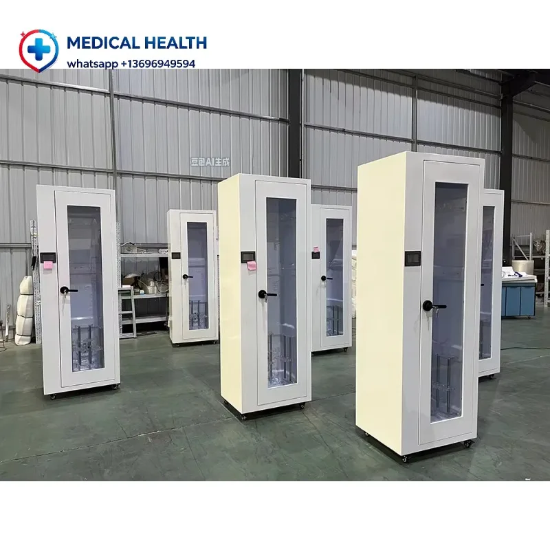 Vertical Hanging Storage Cabinet, Automatic Single/Double Door Precision Equipment Organizer Cabinet for Daily Preservation