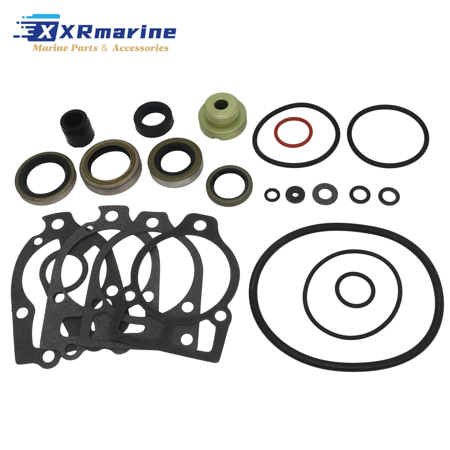 

18-2652 Lower Unit Gearcase Seal Kit for Mercruiser Alpha 1 Generation One MC-I R MR GLM 87510 Mallory 9-74304 SEI 95-102-11K