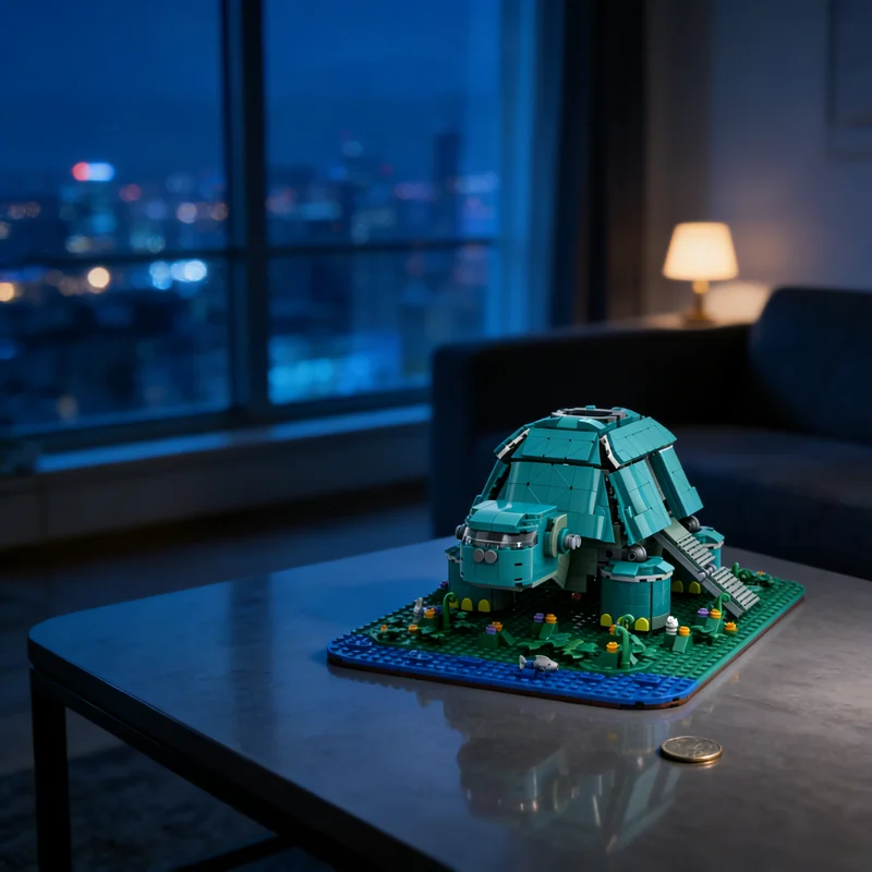 

Набор строительных блоков MOC Wild Kratts Tortuga, 1194 детали, модель для сборки, рождественский подарок, игрушка для творчества, идея для самостоятельной сборки