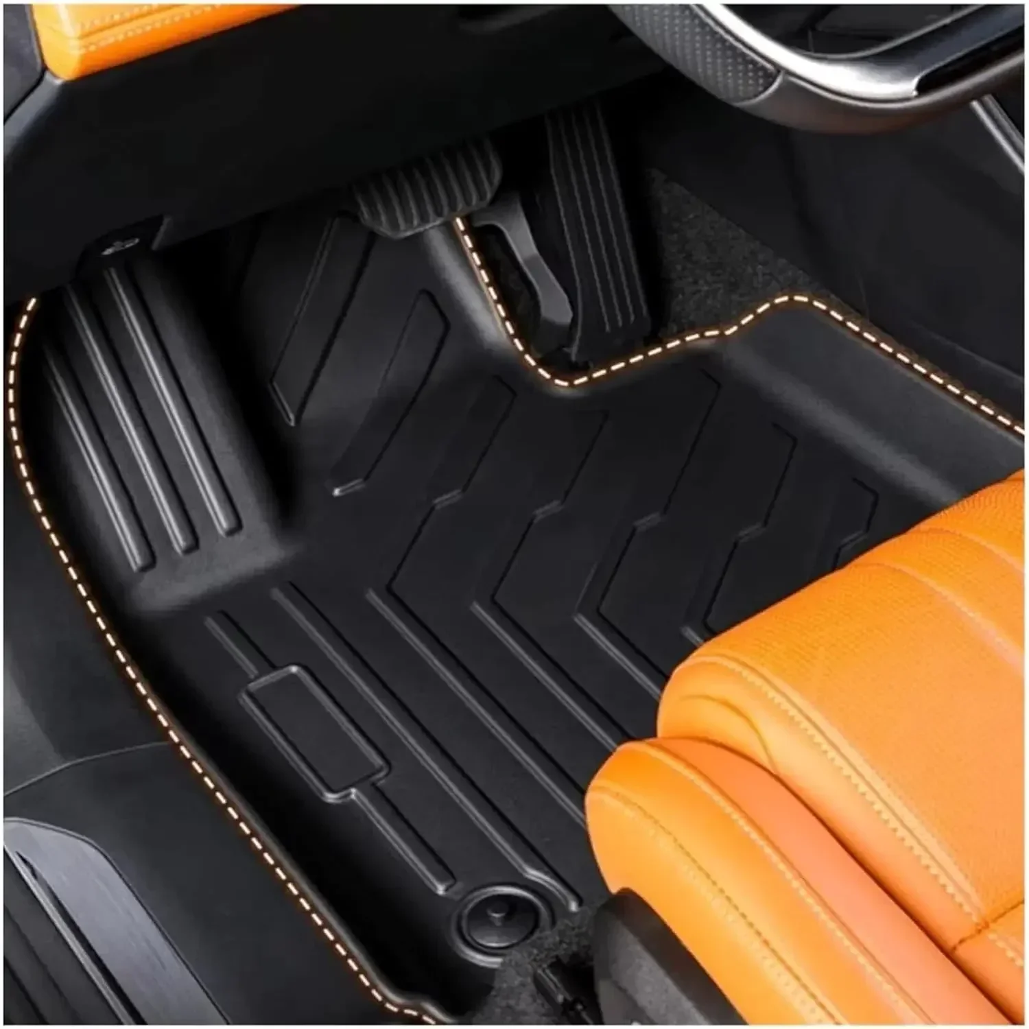 الحصير TPE ل BYD أسد البحر 07 EV 2024 2025 جميع الأحوال الجوية مسند الظهر الحصير الجذع الحصير سائق اليد اليسرى لأسد البحر 07 EV 2025