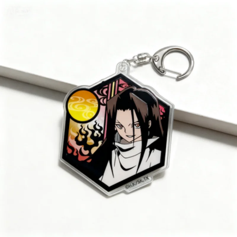 

Anime SHAMAN KING achikawa Kei Acrylic Stand Model Plate Cosplay Standing Model Plate Desk Decor Standing Gift T cute key chains