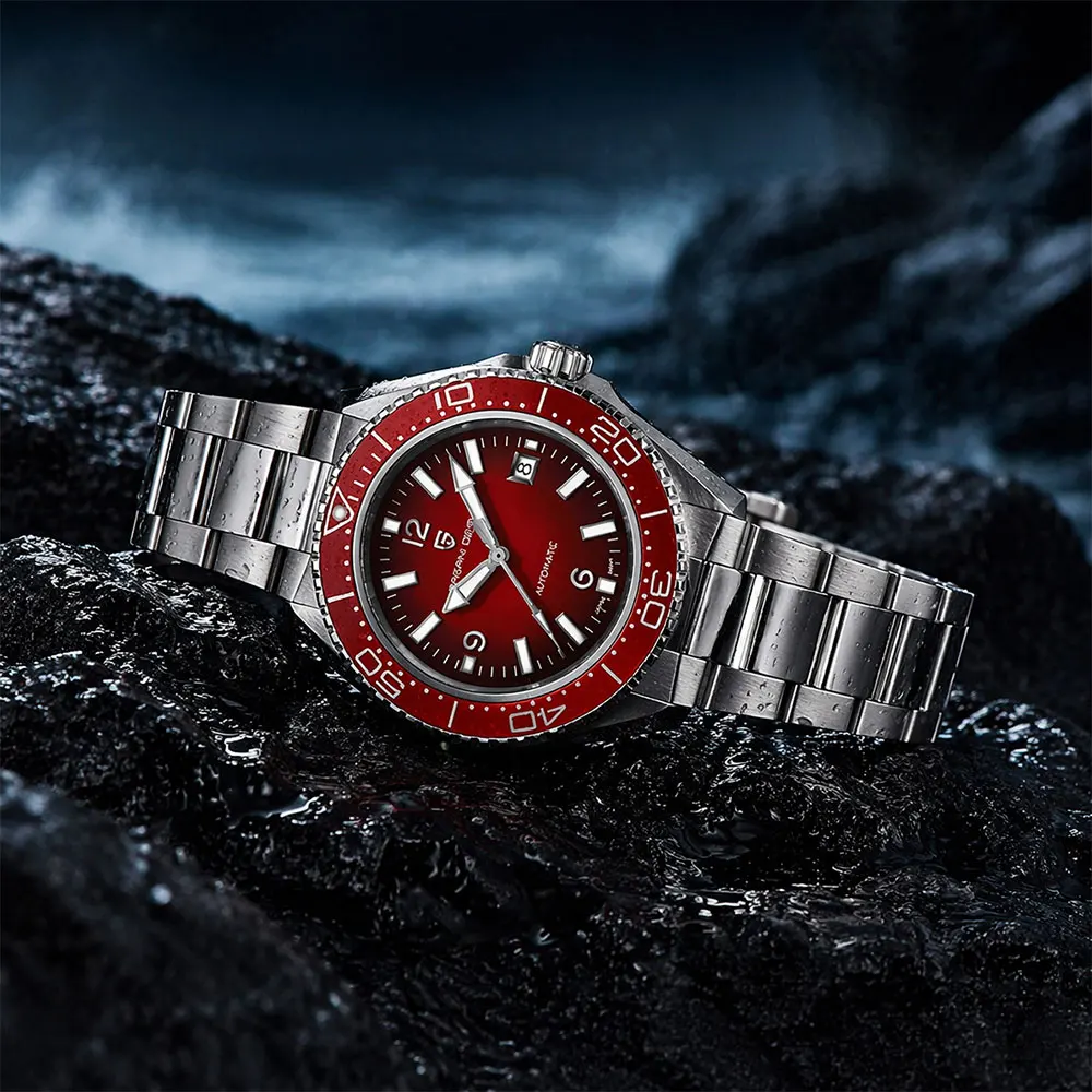 Men's Automatic Watch with Ceramic Bezel