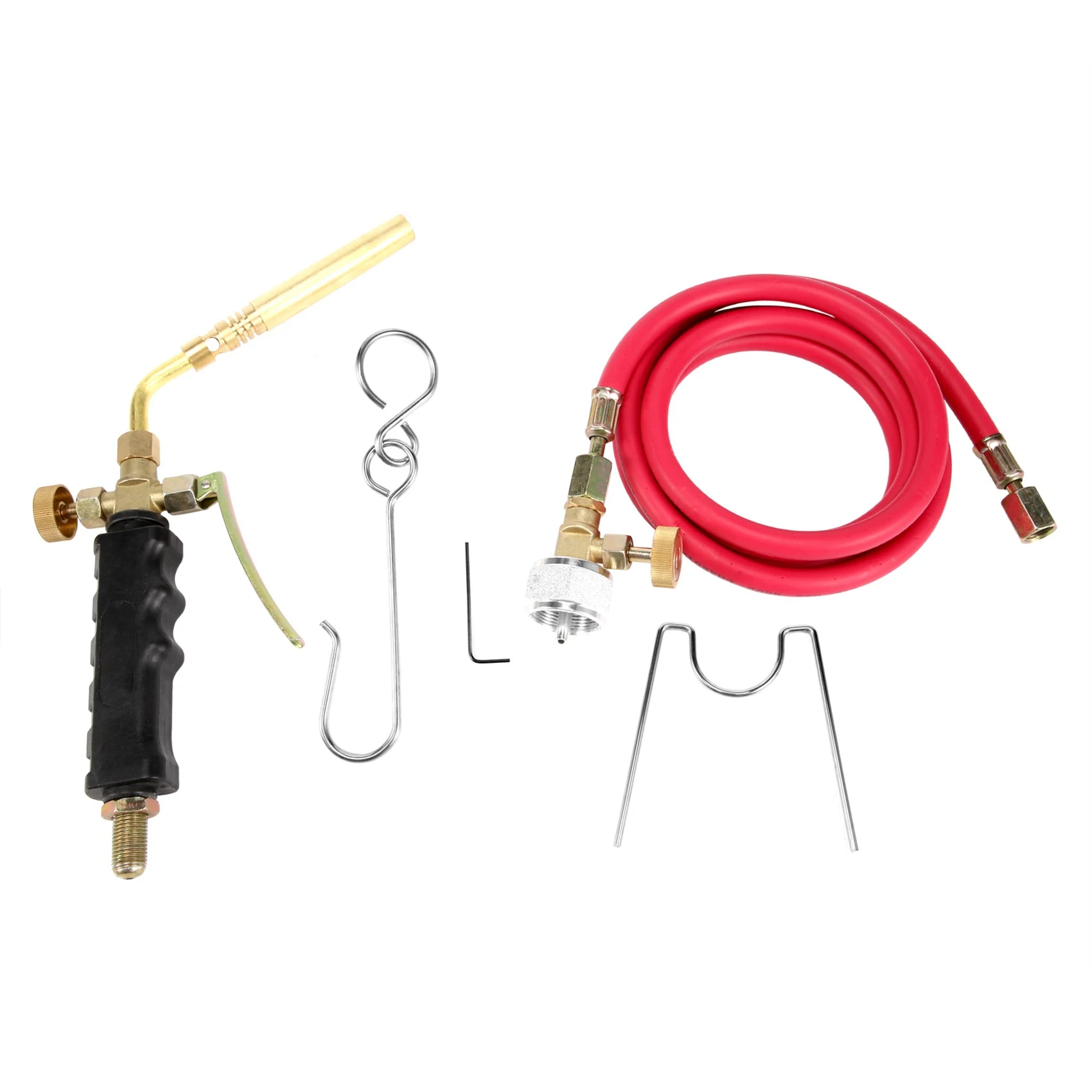 Brazing Welding Hose Torch MAPP Propane Soldering Torch with 1.6M Hose