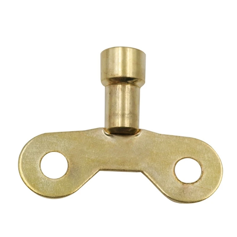 GJ Key For Water Tap Solid Brass Special Lock New Radiator Plumbing Bleed Key Square Socket Hole Water Tap Faucet Key