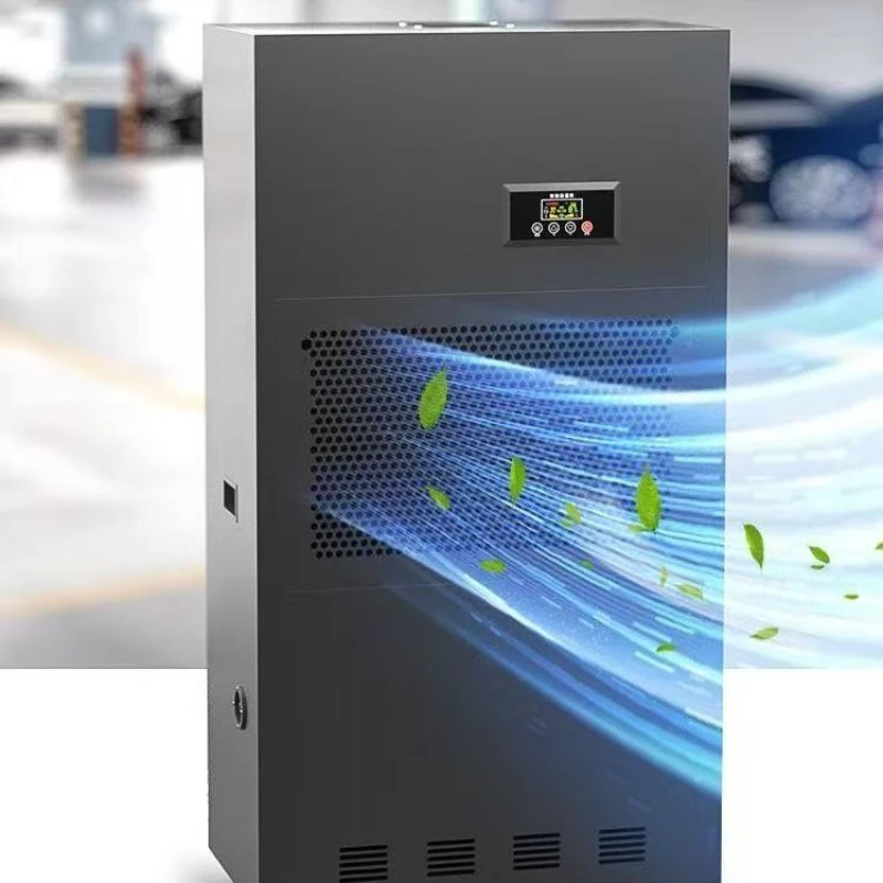 Industrial dehumidifier High power dehumidifier Warehouse workshop Large basement commercial