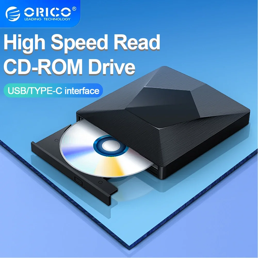 ORICO Externe USB 3.0 Optische Driver CD/DVD-ROM Combo DVD RW ROM Brander Schrijver Recorder voor Desktop Laptop Windows Mac OS