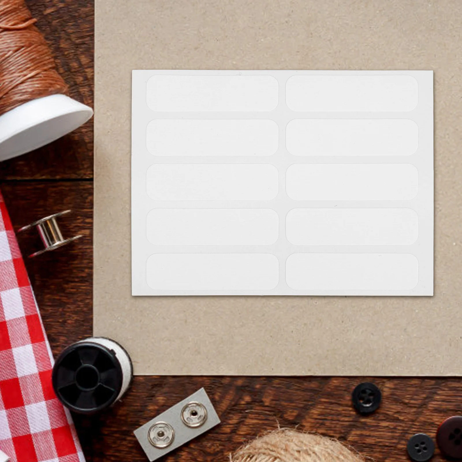 Etiquetas de tela reutilizables para ropa, 100 Uds., grabables a mano, No requiere hierro, para bolsos, zapatos, mochilas, guardería, hogar de ancianos