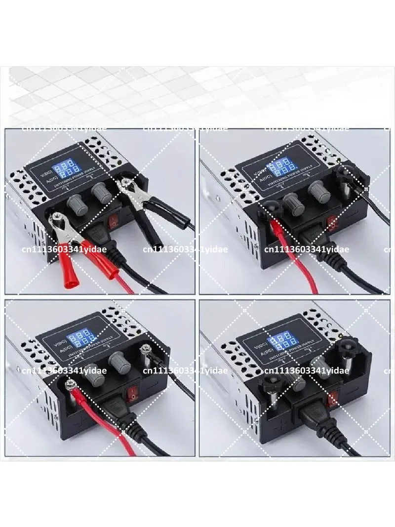 Adjustable AC to DC Converter 60V 0-10A Power Supply SMPS Switching Power Supply US Plug Max 600W
