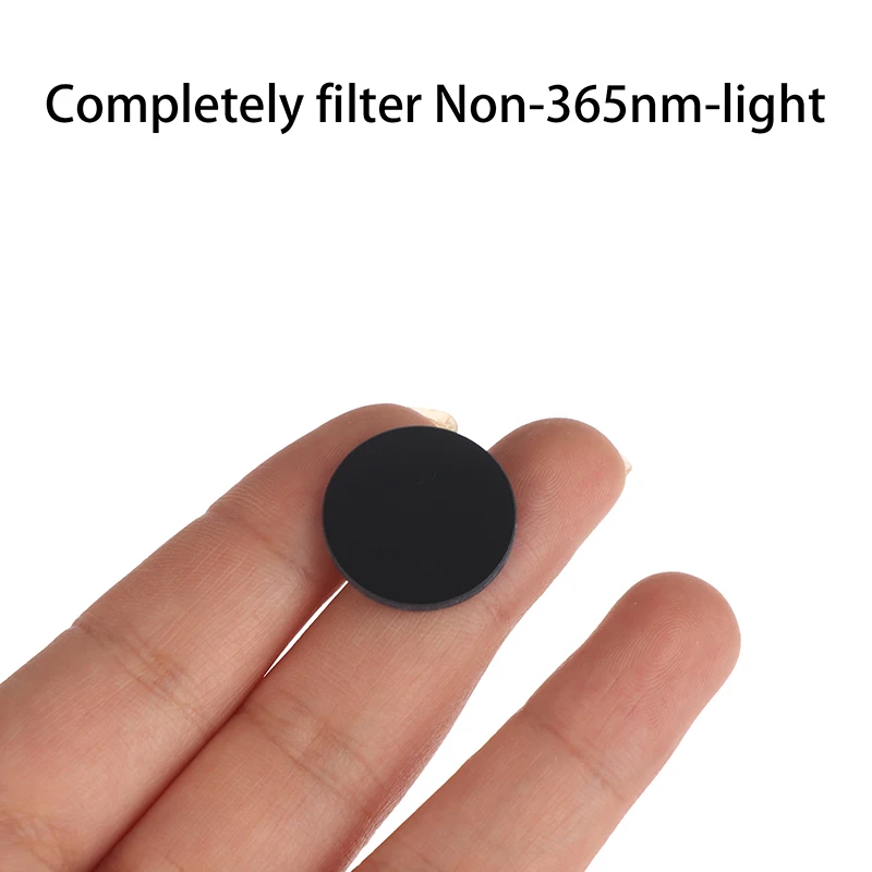1/3Pcs Flashlight ZWB2 Filter For S2+ S2 Plus Torch Diameter 20.5mm Thickness 2mm Filter Visible Light Suitable For 365nm UV