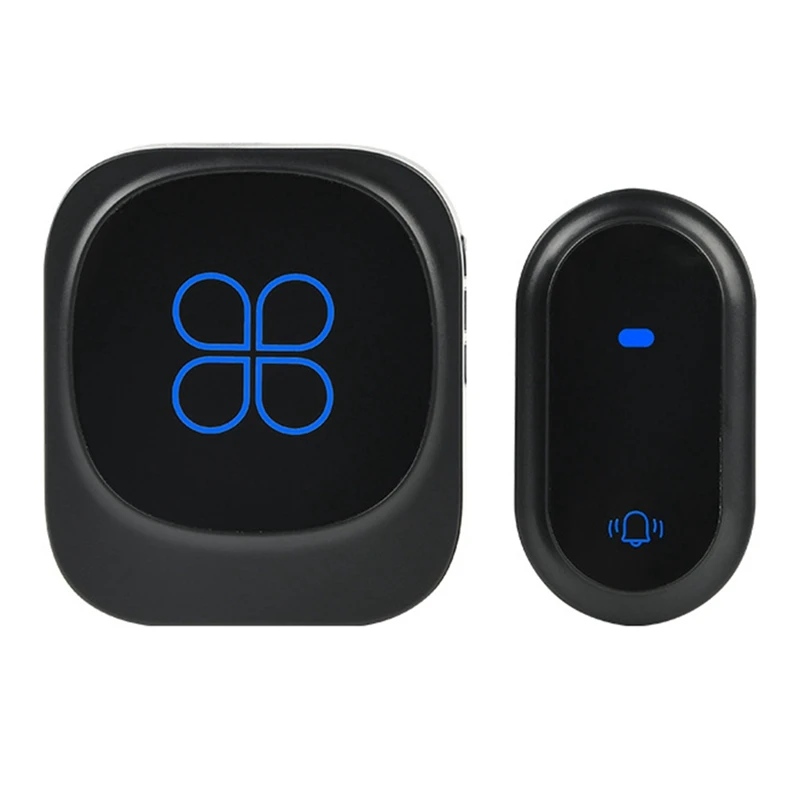 Водонепроницаемый умный дверной звонок, беспроводной дверной звонок IP68, домашний дверной звонок, умный, 38 песен, 4 уровня, регулировка громкости