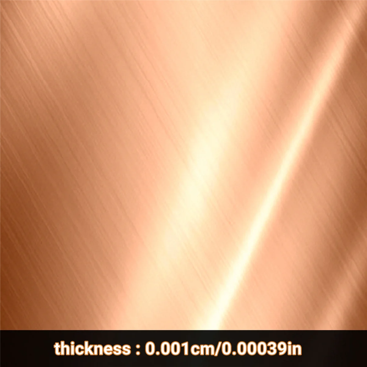 AT77 구리 시트 롤, 금속 호일 플레이트 1000mm x 100mm x 0.01mm