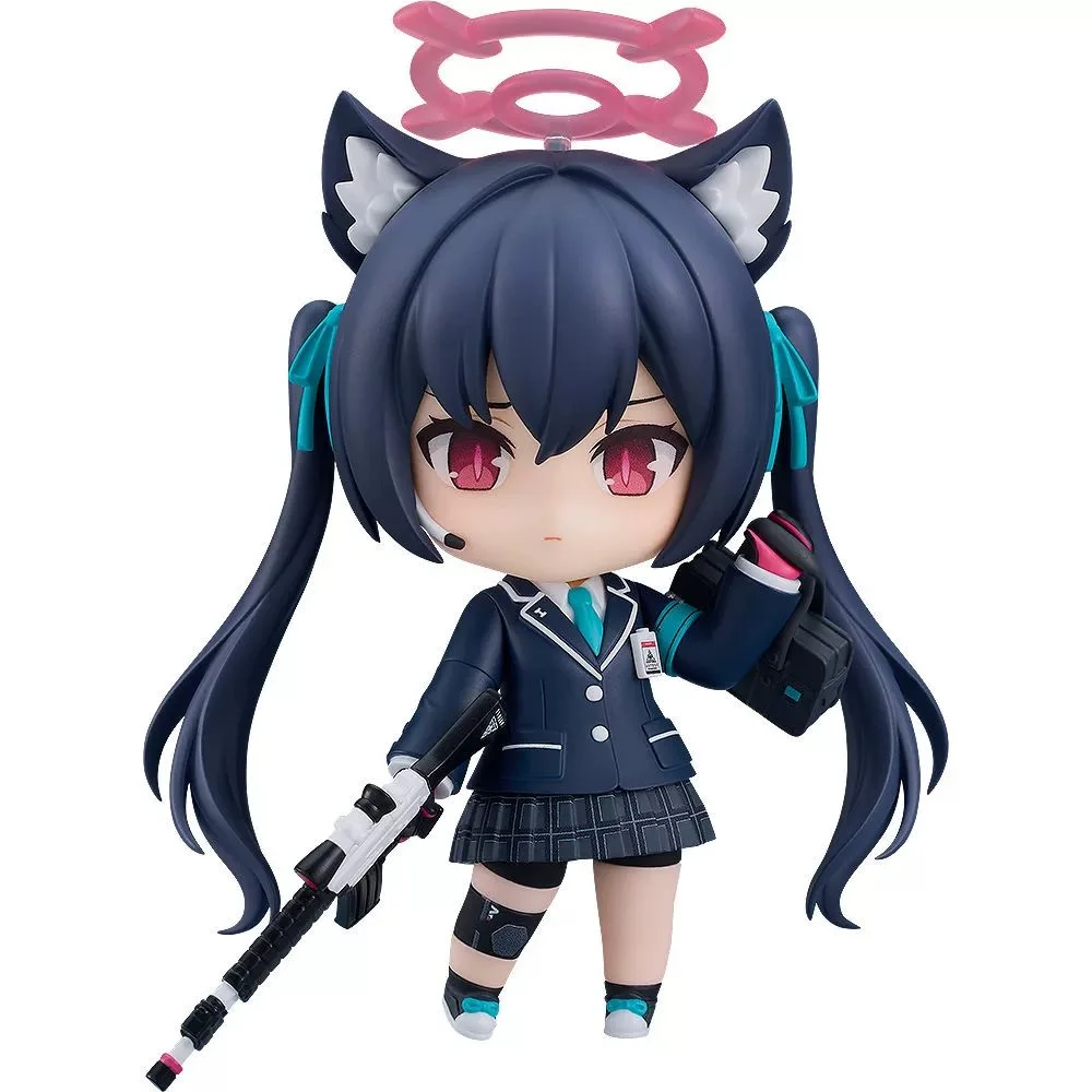 

Оригинальный NENDOROID 10 см # 2596 Blue Archive Serika Kuromi, экшн-фигурки, игрушки для детей, подарок, Коллекционная модель, украшения