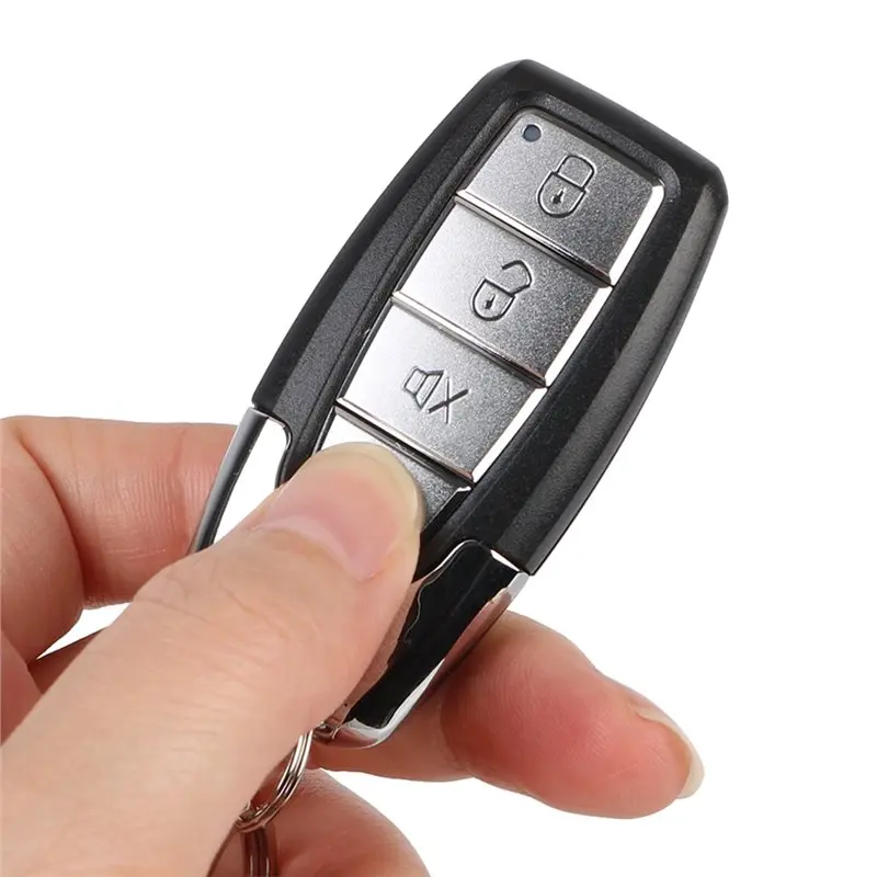 Universal 12 Volt Car Alarm System Tool With 7-Level Sensitivity For Effective For Vehicle Protection