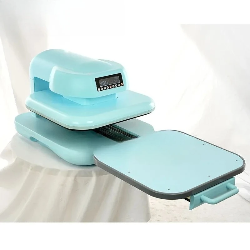 38 * 38cm Heat Transfer Printing Machine Intelligent Automatic Flat High Pressure Slide Full Pull