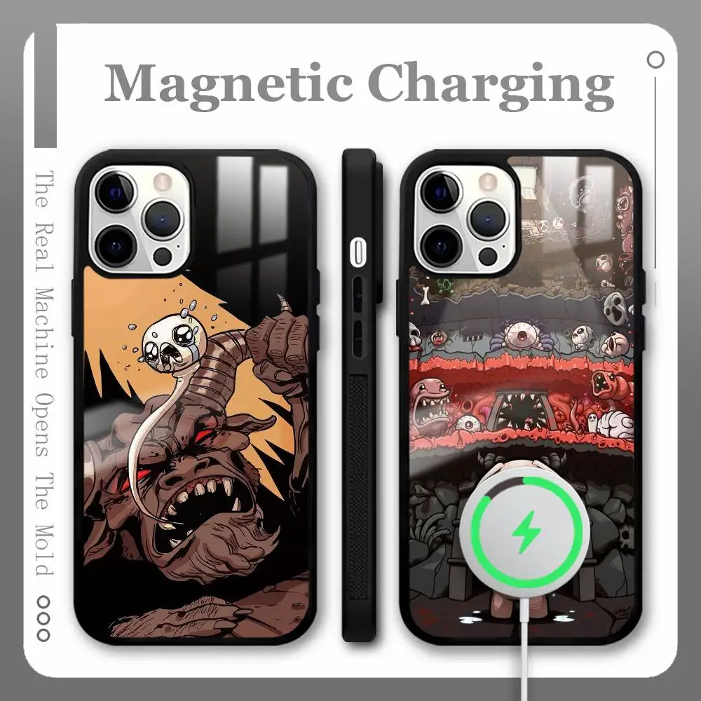 เคสโทรศัพท์แม่เหล็ก MagSafe รุ่น B-Binding สำหรับ iPhone 16 15 14 13 12 11 Pro Plus Max Mini รองรับการชาร์จไร้สาย