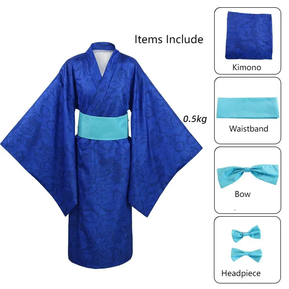 Anime Cosplay Mouth Flat Inosuke cosplay kimono