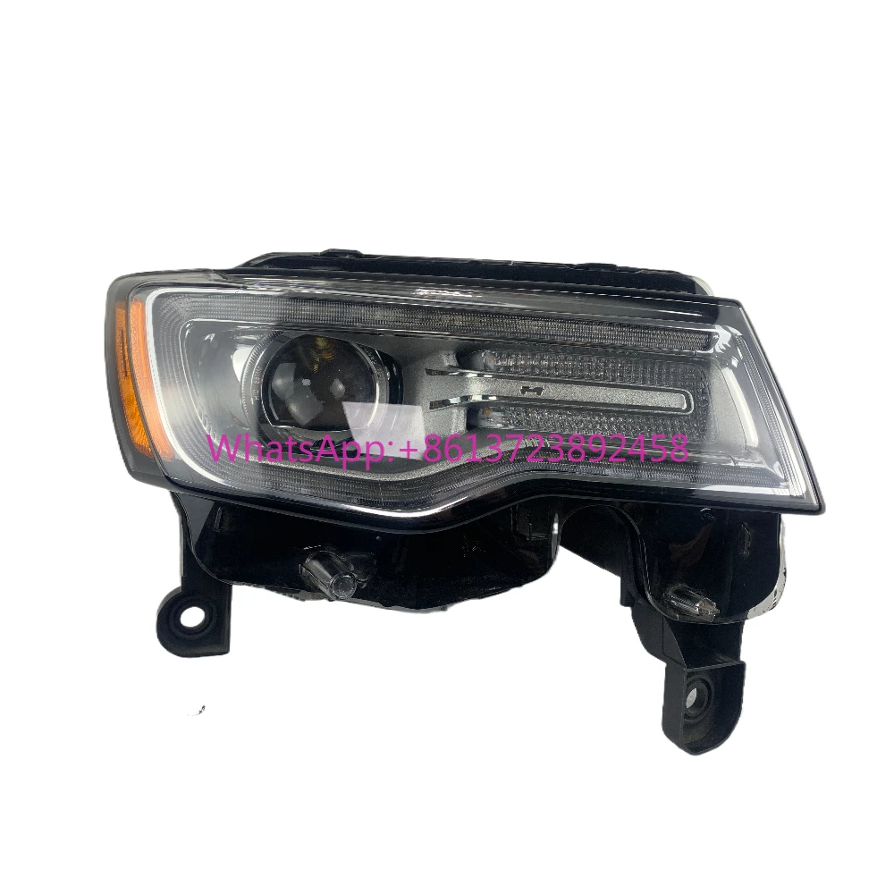 

Original 12V for Jeep Grand Cherokee Headlight Xenon 2014-2017 Model Year 6000k Color New Front Lamp for American Version"