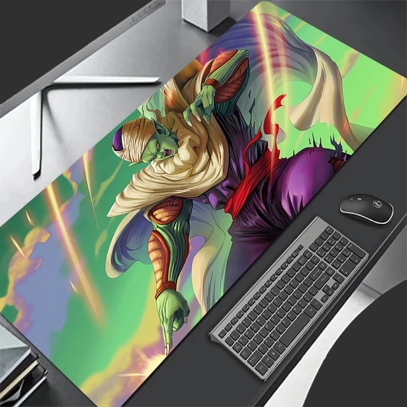 

DBZ аниме игровой скоростной коврик для мыши Dragon Ball Piccolo геймерский шкаф коврик для мыши край клавиатуры белый XXL коврик для мыши коврик для компьютерного стола