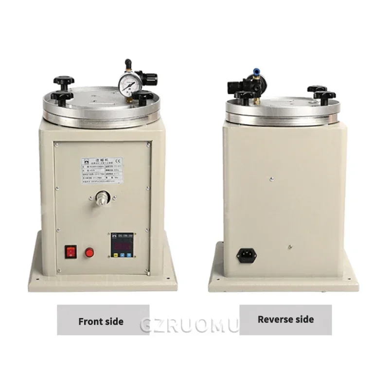 آلة حقن الشمع الخاصة لصب المجوهرات مطابقة قالب مطاطي مربع أداة صنع الشمع مع فوهة #1