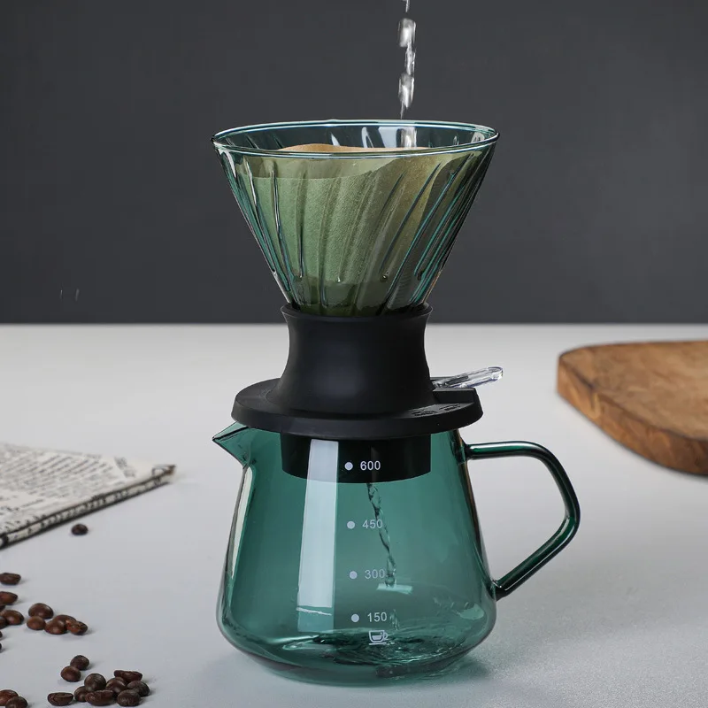 Immersion Coffee Dripper V02 Immersion Drip Coffee Glass Switch Pour Over Coffee Maker Drip  Coffee Dripper and Filters