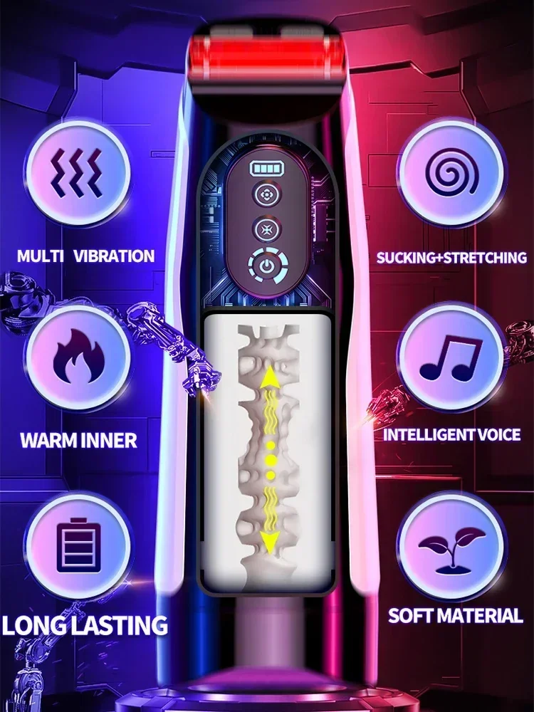 التلقائي بالكامل ذكر الاستمناء كأس القذف واقعية قوية السيارات مص قناة كس المهبل الحقيقي ألعاب جنسية للرجال