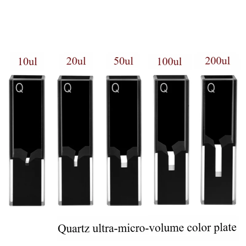 

Quartz Super Micro Cuvette 10mm Extreme Spectrum/Two-way Light/UV Transmissive 50ul 100ul 200ul 10ul 20ul Scientific Research