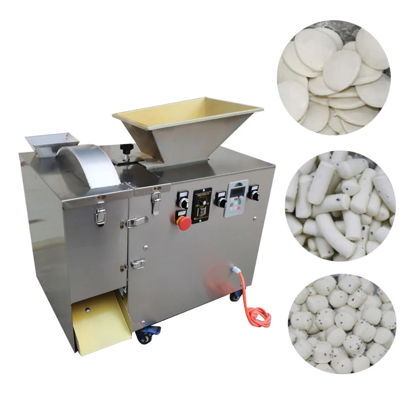 Dough Cutting Machine New Dumpling Buns Pulling Noodle Machine Automatic Taro Round Flatbread Stuffing Dough Divider Machine