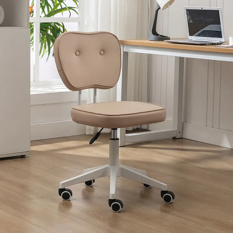 Simple Leisure Backrest Computer Chair Modern Office Chair Bedroom Furniture Nordic Study Armchair Swivel Chair Office Furniture