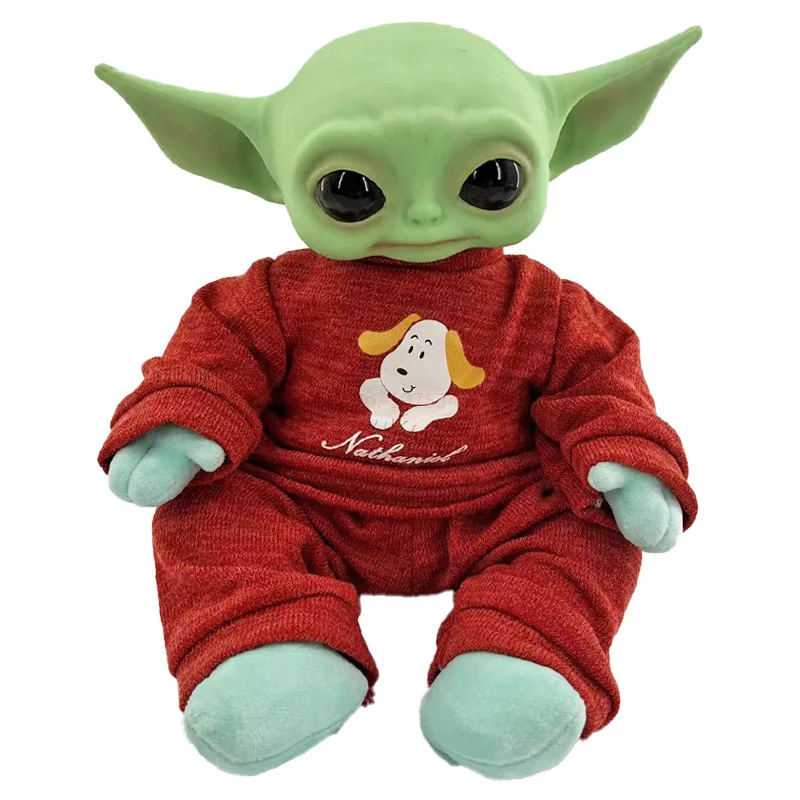 Special OfferDisney Star Wars Baby Yoda Wear Clothes Plush Doll Action Figure Anime Toy Yoda Toy GiftsFigure Frenzy  in stock view 2