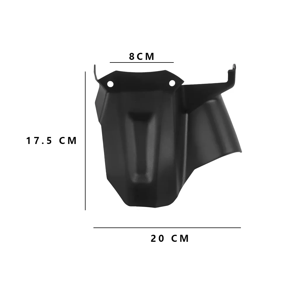 ل BMW R1300GS R 1300 GS R1300 GS 2023 2024 2025 العجلات الخلفية واقيات الطين سبلاش غطاء حماية دراجة نارية تمديد الحاجز مضيعة نعالها